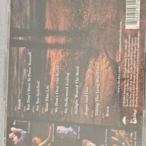 Want That Life by The Fixx (CD, Sep-2003,) Autographed by All mem - Picture 2 of 4